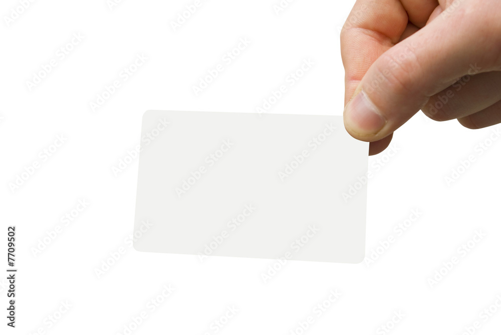 Obraz premium business card