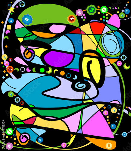 abstract decorative design