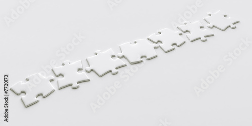 blank puzzle pieces