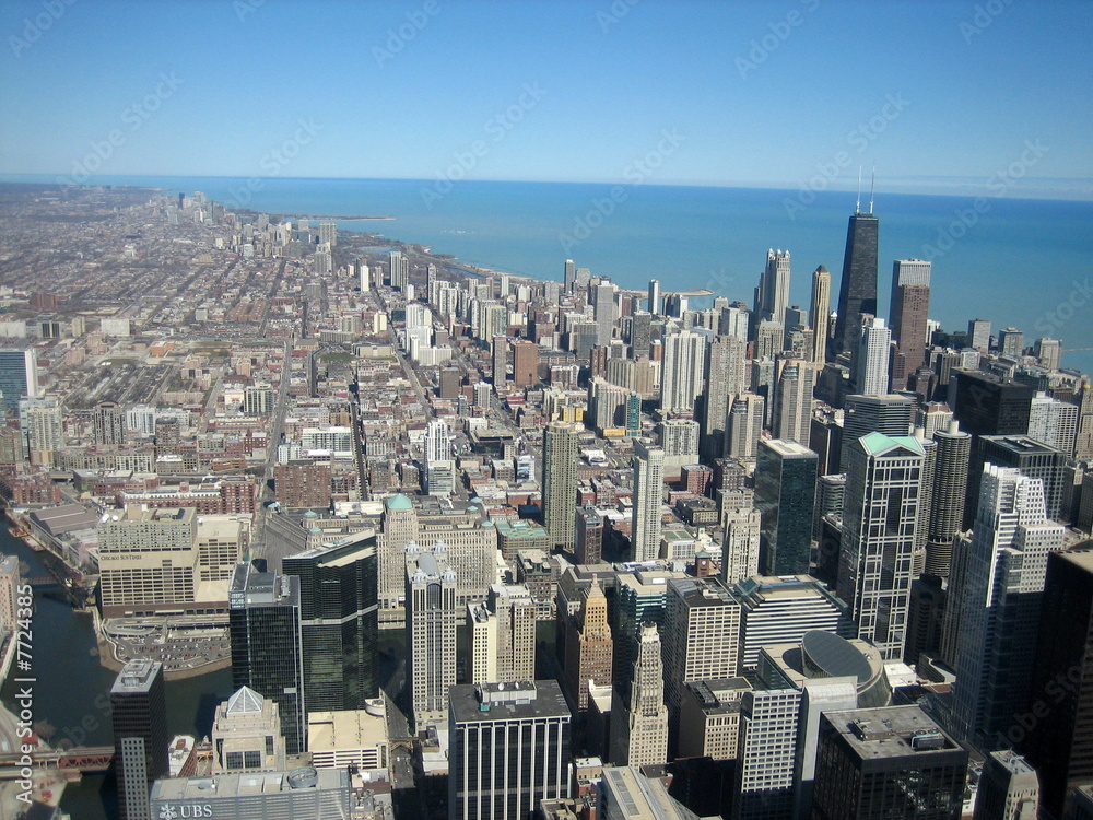 Obraz premium Chicago USA Skyline