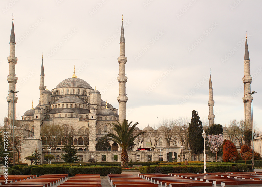 The blue mosque, Istanbul Turkey
