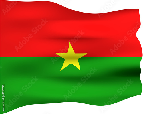 Free Download 3D Flag of Burkina Faso - GFXLoad