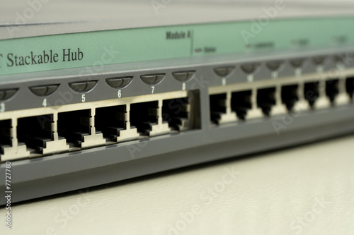 Active network equipment. Router