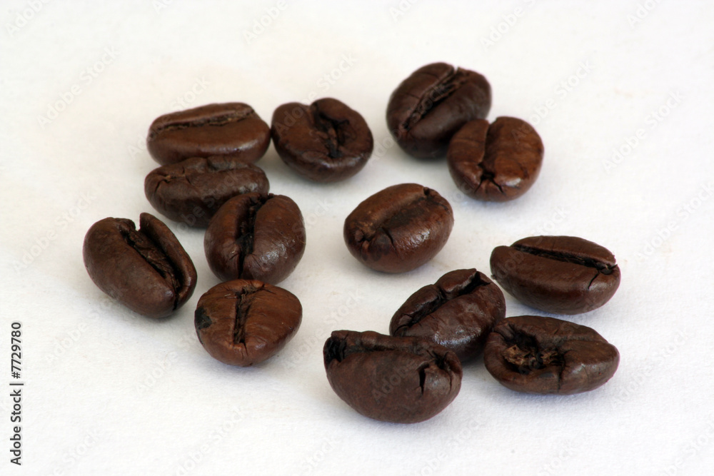 Naklejka premium caffè - chicchi di caffè - coffee beans
