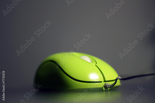 Green mouse