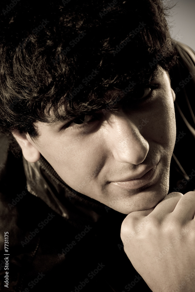 Portrait of young man Portrait of young man