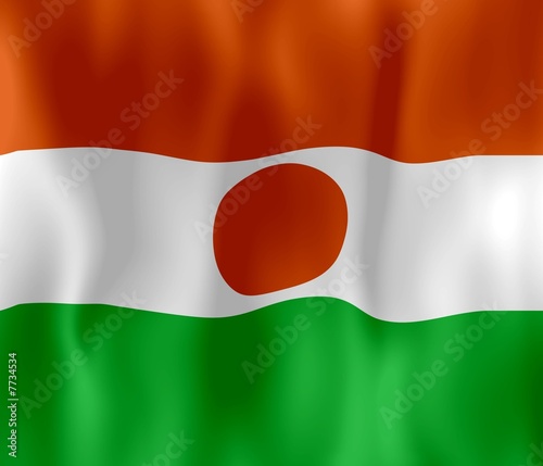 Free Download drapeau froissé niger crumpled flag - GFXLoad