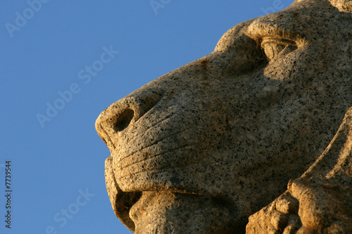 Lion Statue - Royal Shrine, Melbourne, Australia
