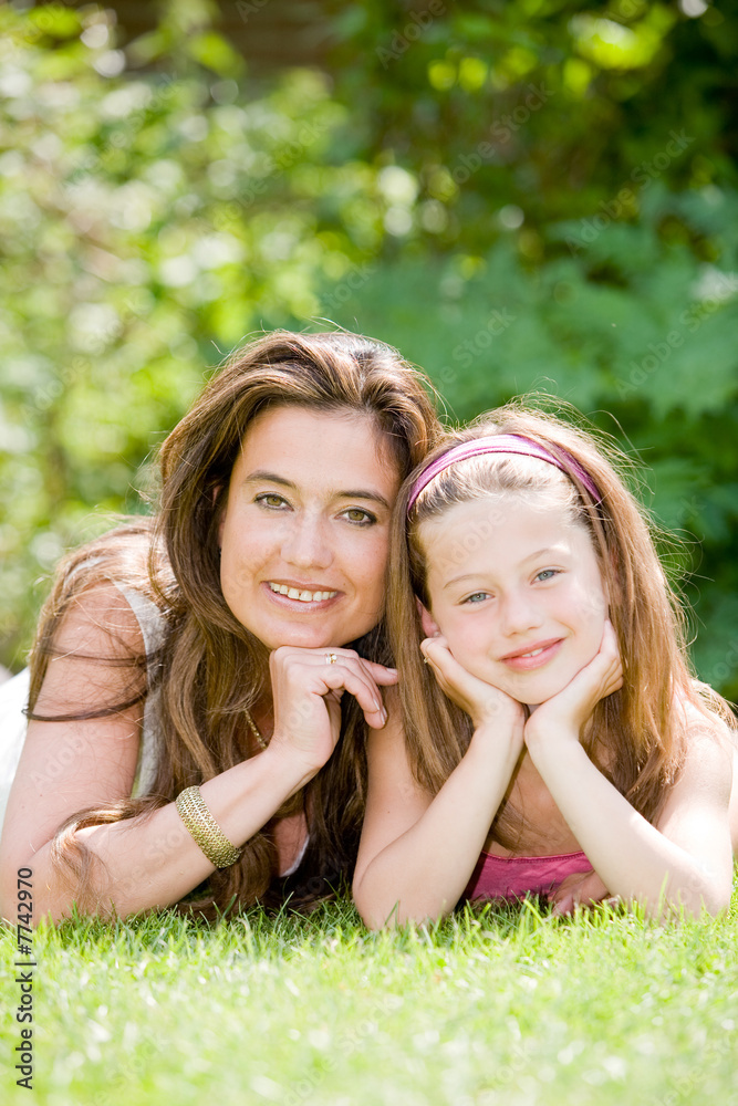 Mother and daughter Mother and daughter