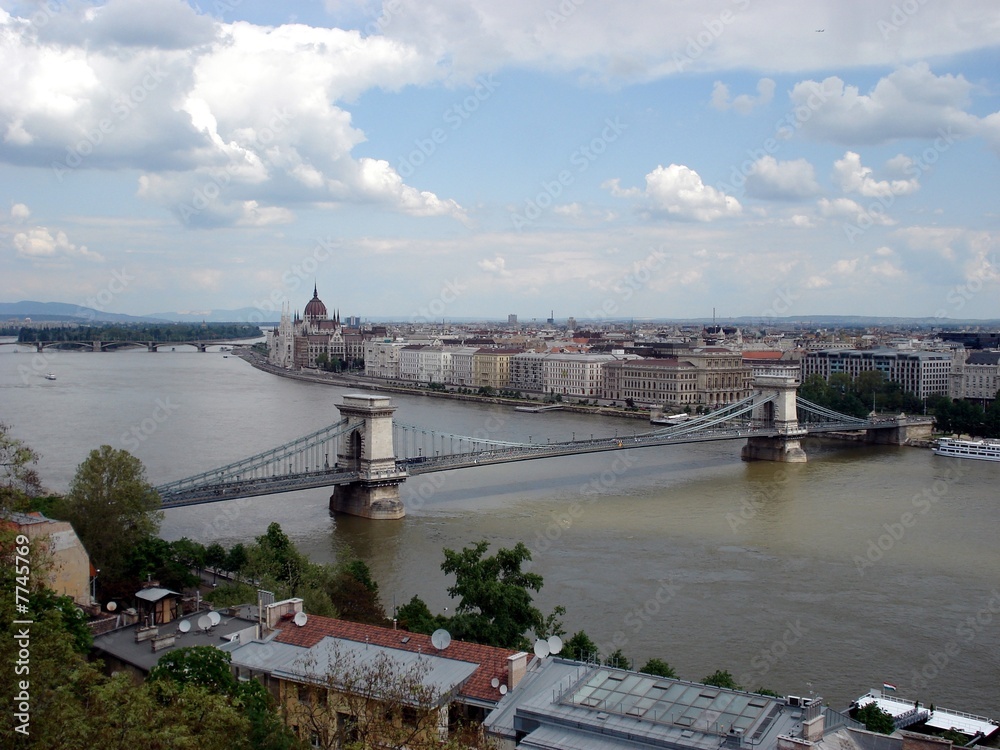 Fototapeta premium Budapest panarama