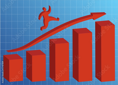 Running up graph