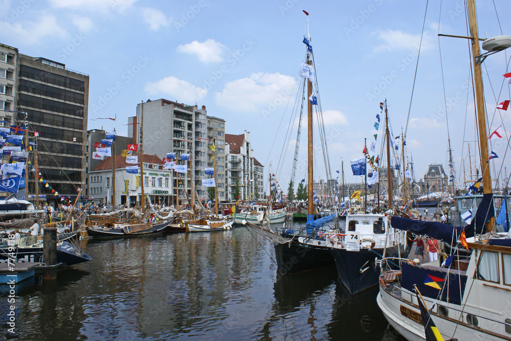 Boote Show Ostend Belgien
