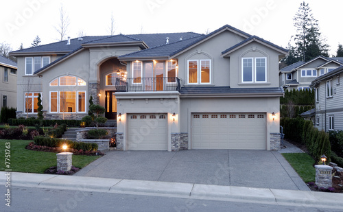 New large American house