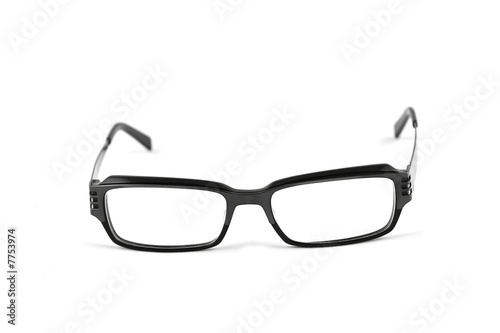 Spectacles on white background 