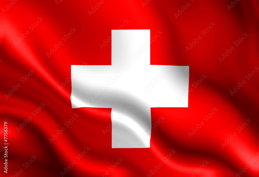 Obraz premium Swiss flag