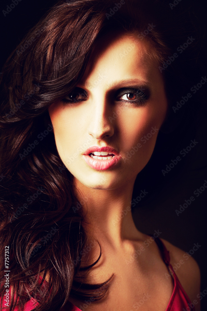 custom made wallpaper toronto digitalPortrait of a beautiful young sexy woman