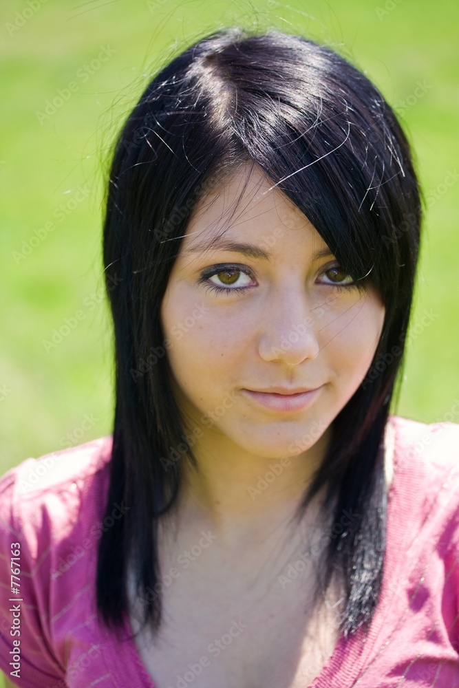 Fototapeta premium Beautiful brunette