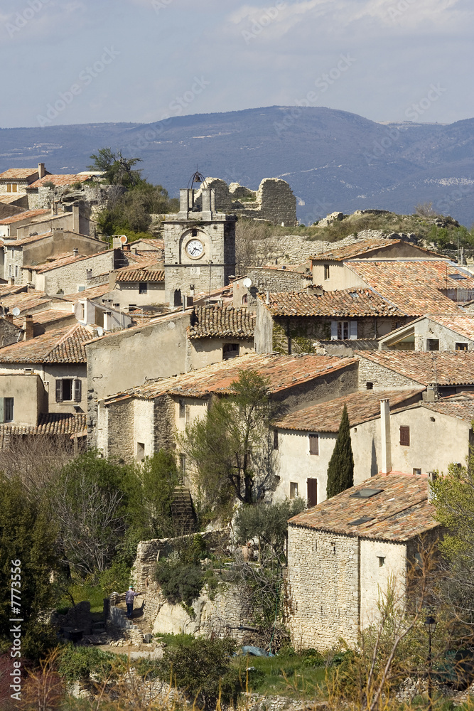 Obraz premium Wieś Saignon - Vaucluse - Prowansja - Francja