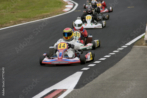 Course de karting © Bernard BAILLY