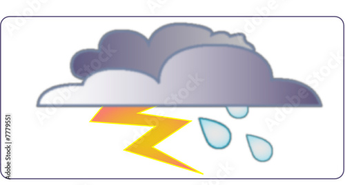 a0263 - INFORMATION METEO : orage, grêle