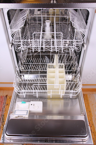 Empty dishwasher
