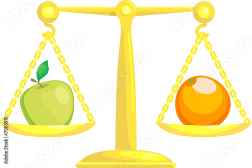 Balancing Or Comparing Apples With Oranges