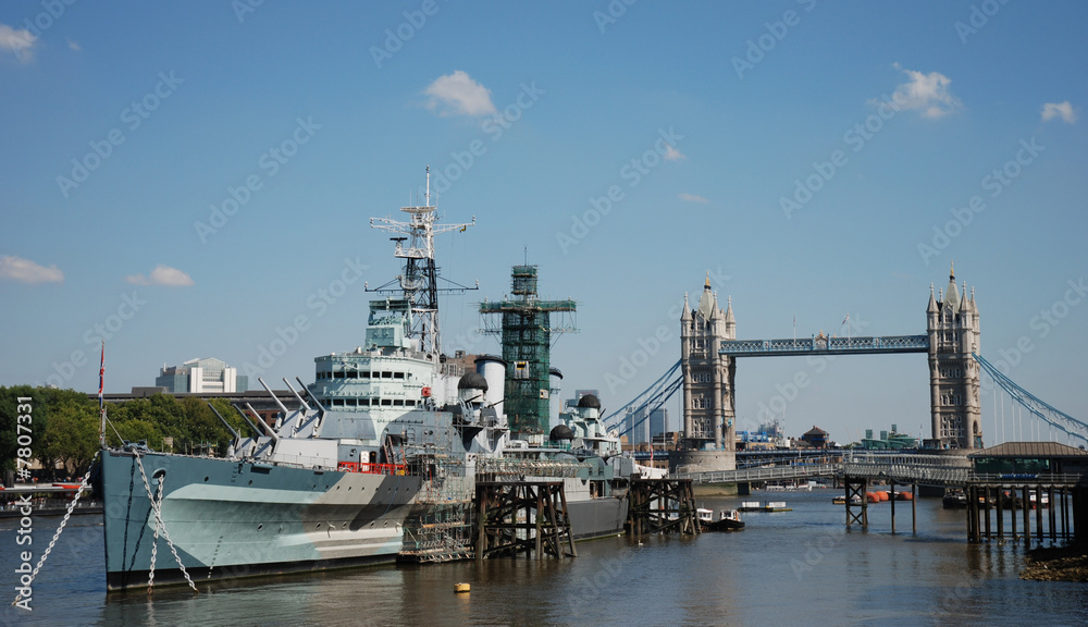 HMS Belfast & Tower Bridge