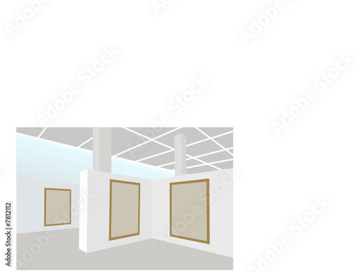 exhibition frames vector