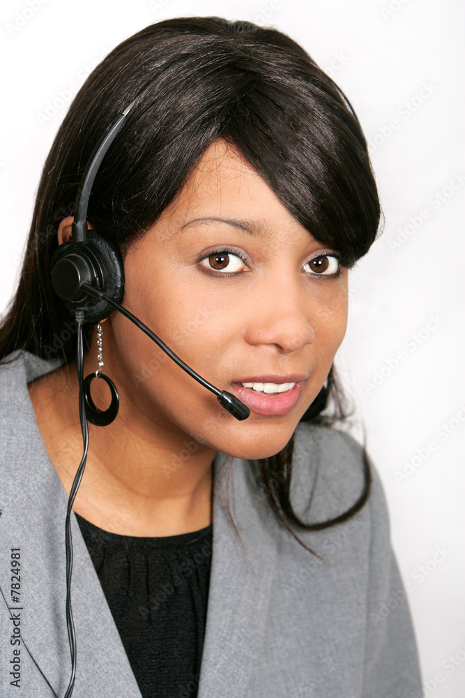 African American CSR rep