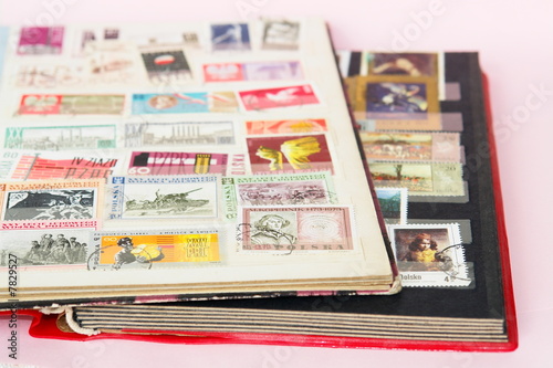 stamp album