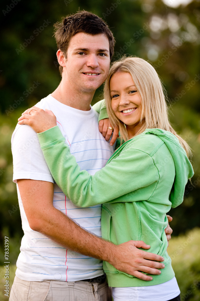 Obraz premium Couple Outside