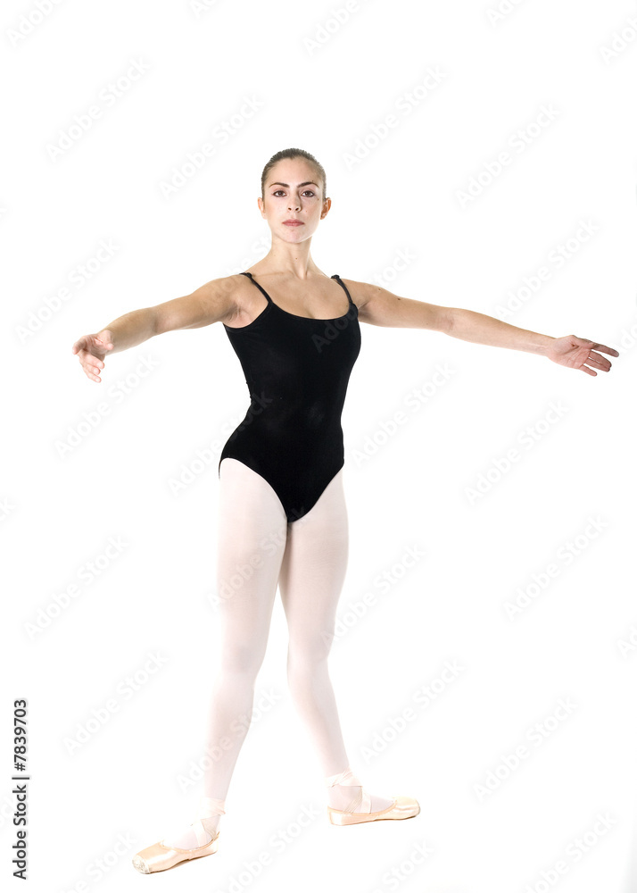 Ballerina in 2nd position