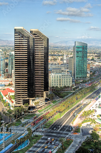 Downtown San Diego HDR, Vertical