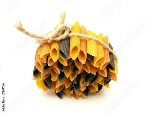Penne colorés