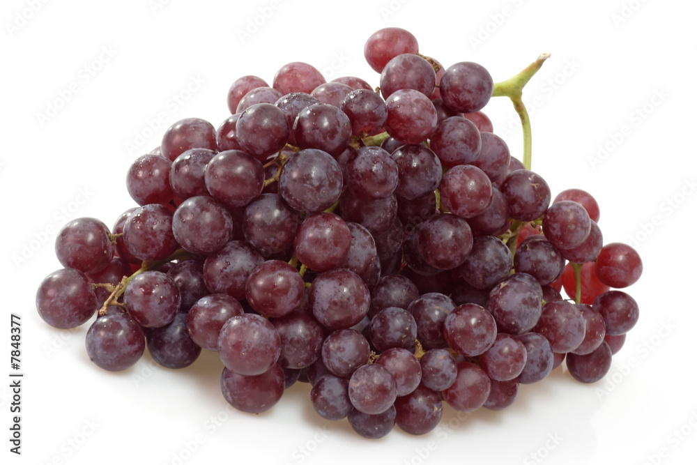 Rote Weintrauben