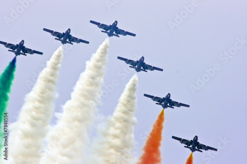 Billede på lærred Air show