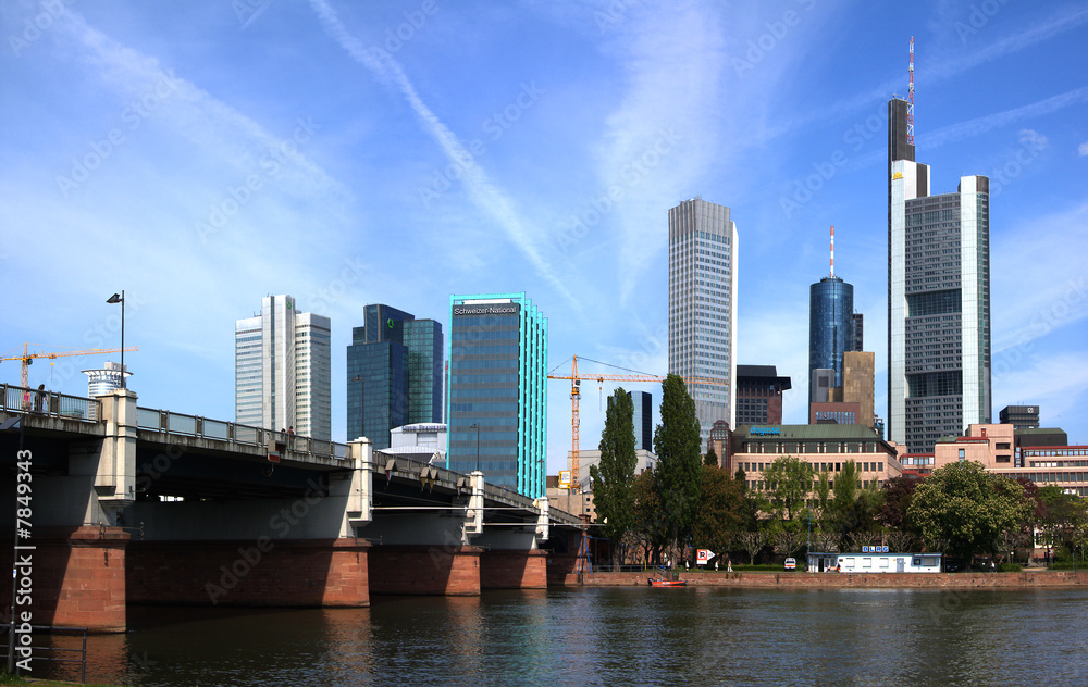 Obraz premium Panorama von Frankfurt