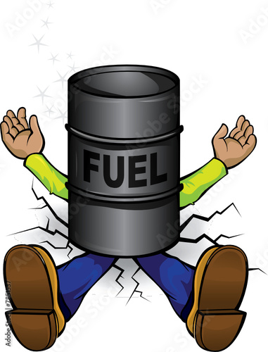 Crash by fuel prices 