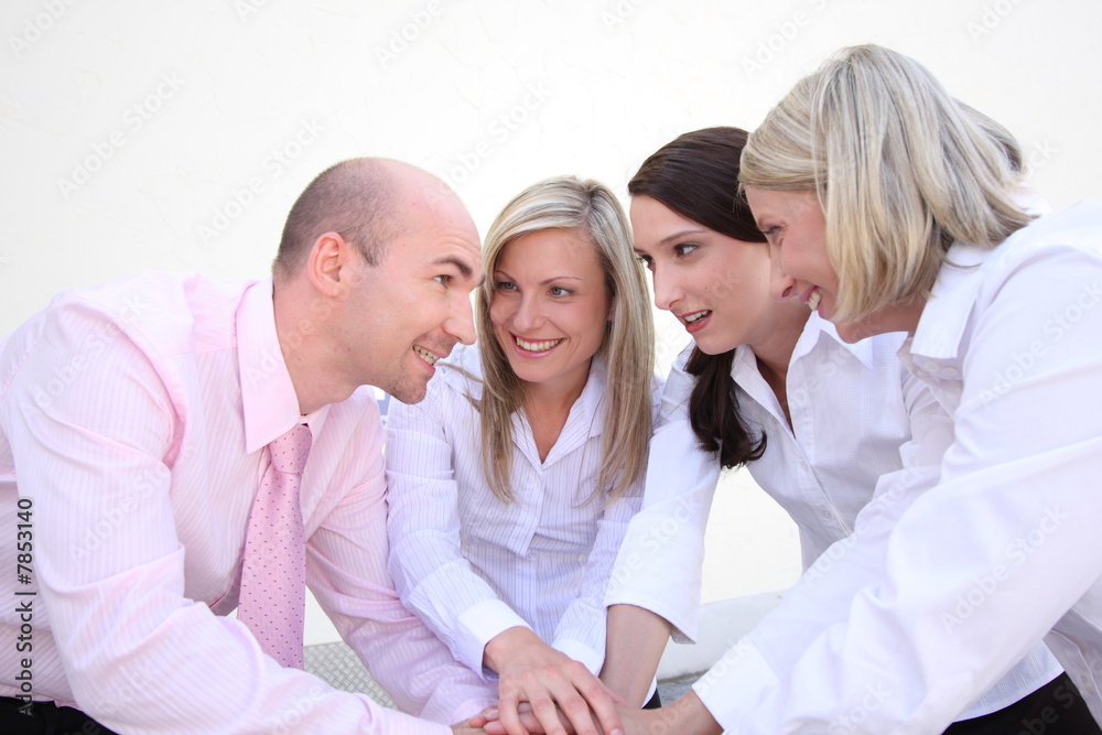 Fototapeta premium Dynamic Business Team