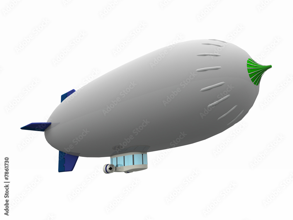 Obraz premium White Blimp
