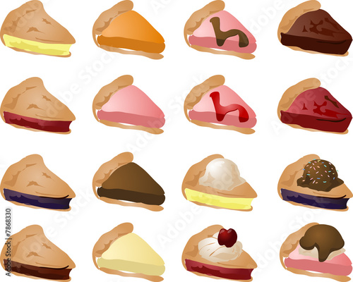 Various pies