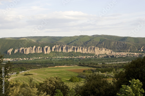 Konstfotografi Erosion et géologie - Les Mées