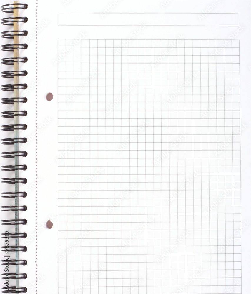spiral notepad isolated on white spiral notepad isolated on white