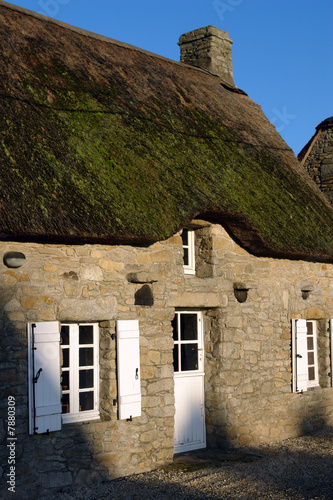 chaumière en Bretagne