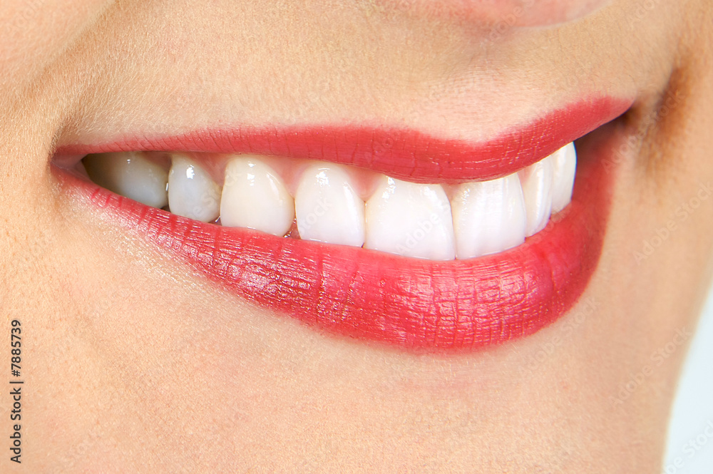 Fototapeta premium dents blanches