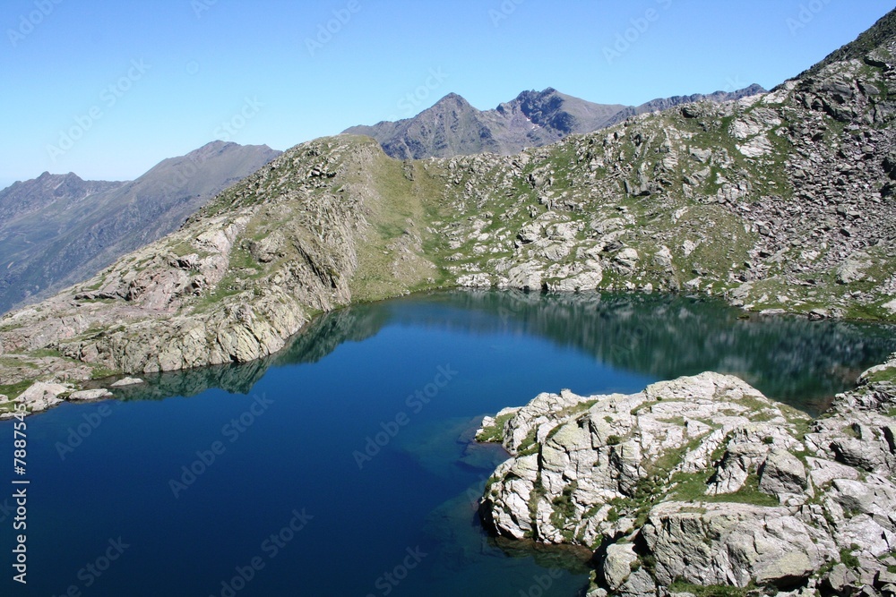 Lac d'altitude, Pyrénées ariégeoises