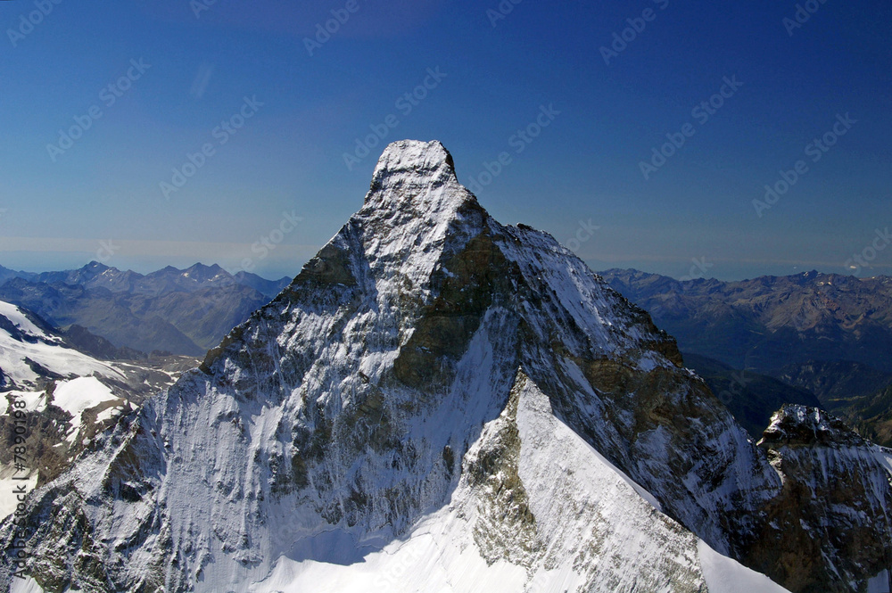 Flug zum Matterhorngipfel