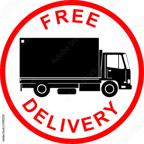 Free delivery symbol