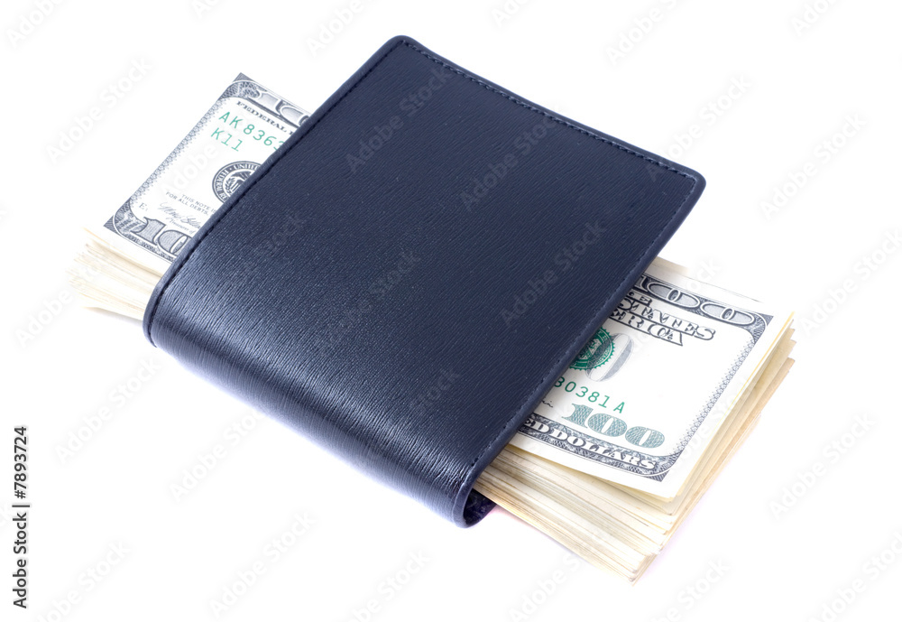 Banknotes of dollar/ business finance Banknotes of dollar/ business finance