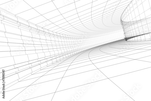 Fototapeta Naklejka Na Ścianę i Meble -  abstract architectural construction